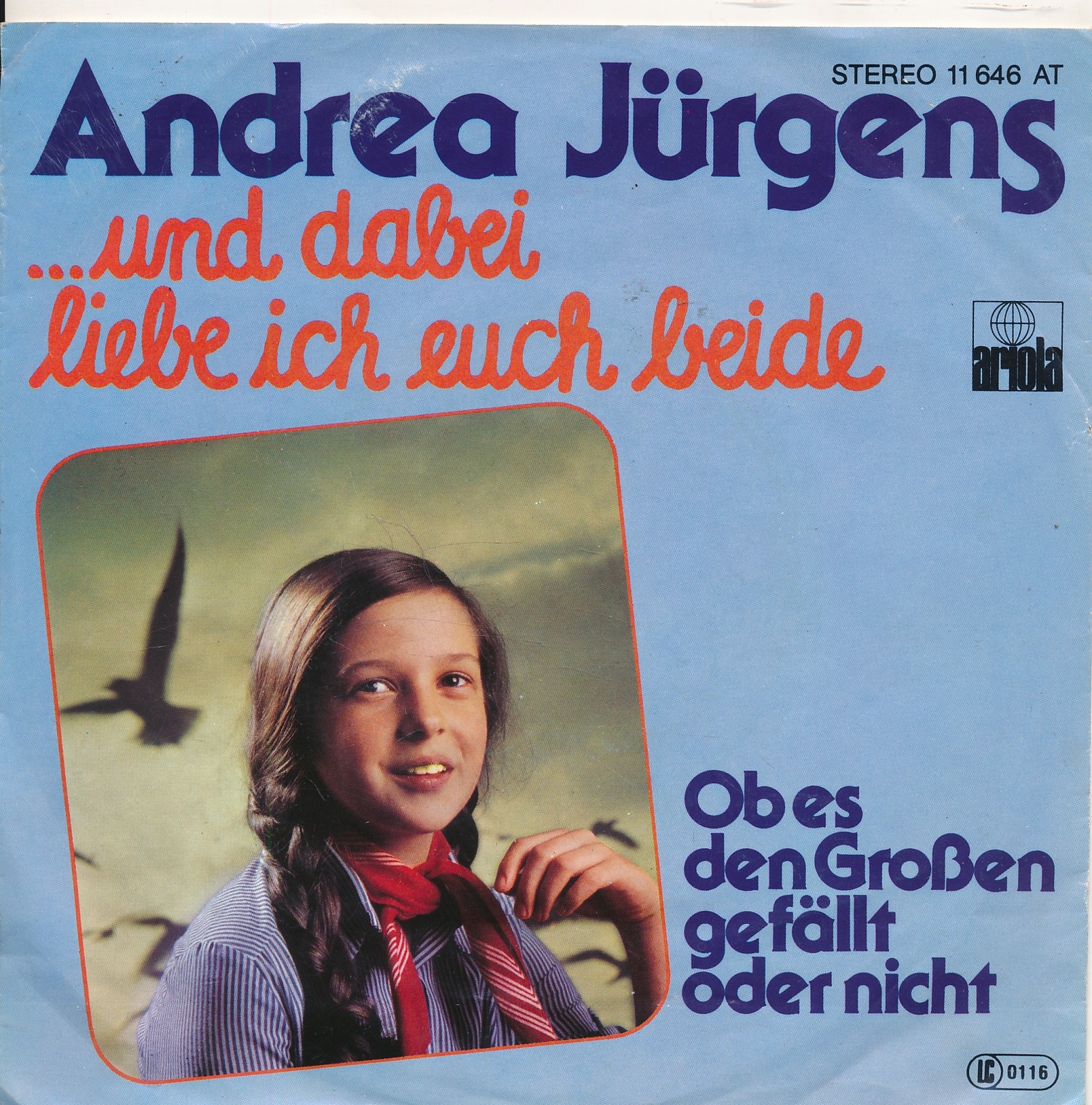Und dabei liebe ich euch beide - Andrea Jürgens - Single 7" Vinyl 252/22