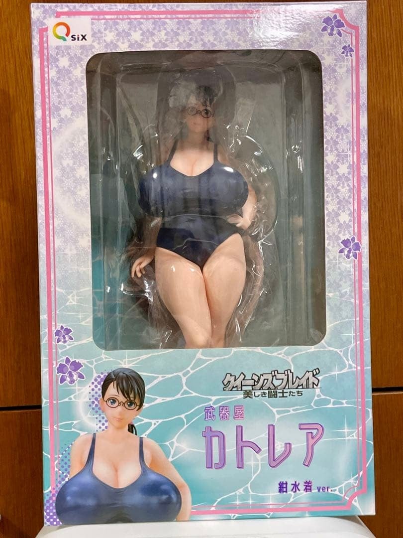 Costume da bagno Queen's Blade Weapon Shop Cattleya Navy ver. 1/7 Q-six