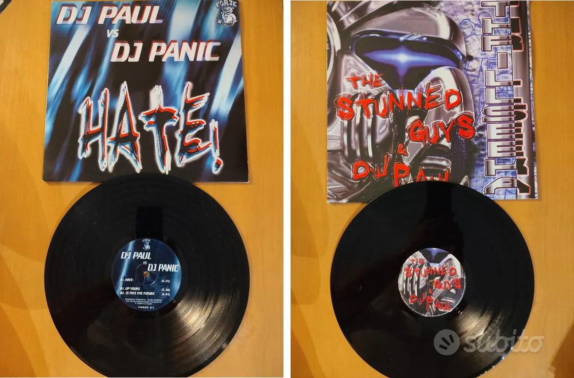 8 vinili genere hardcore