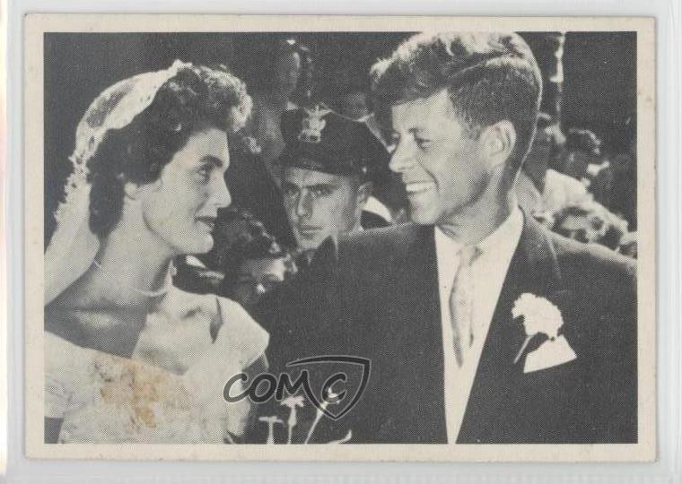 1964 Topps La storia di John F Jacqueline Kennedy Jackie #73 1b8