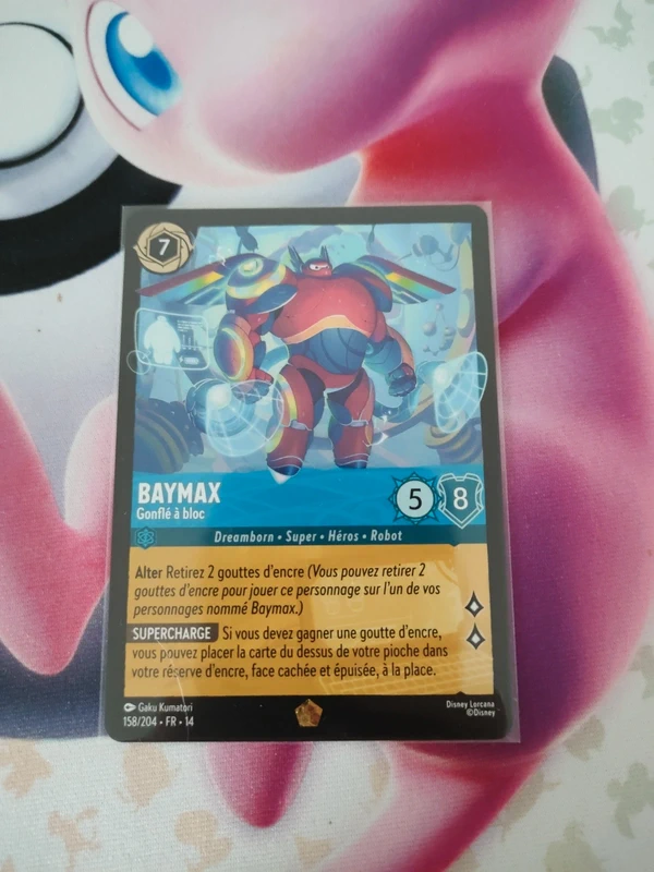 Lorcana TCG Hyperia City - Baymax légendaire