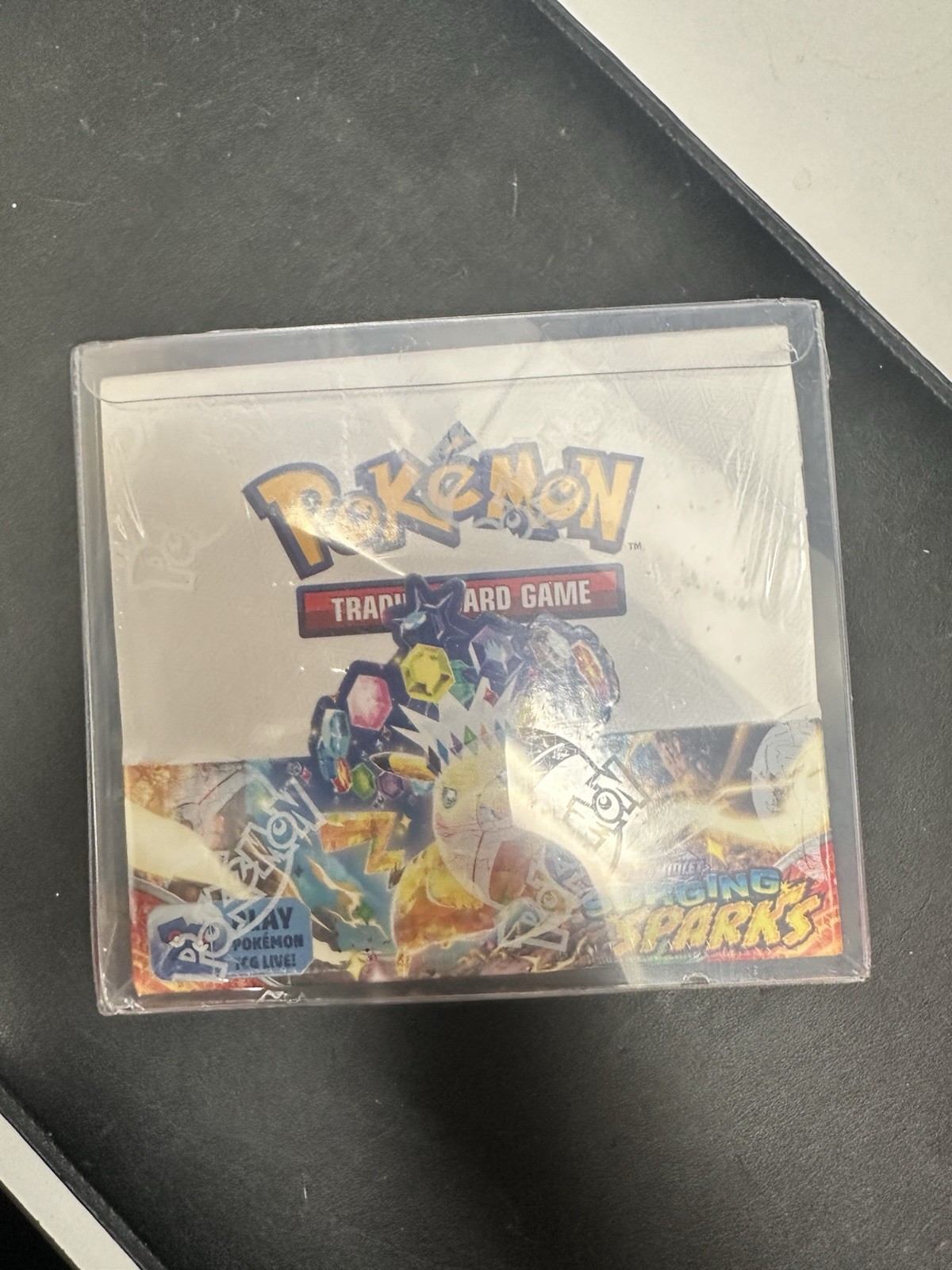 Pokemon TCG Surging Sparks Booster Box 36 Packs Sealed w/ Protector