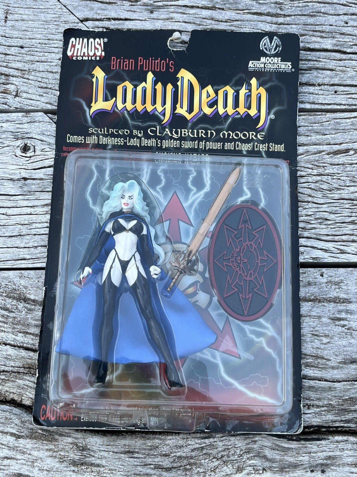 1997 Chaos Comics Lady Death figure Moore Action Collectibles  