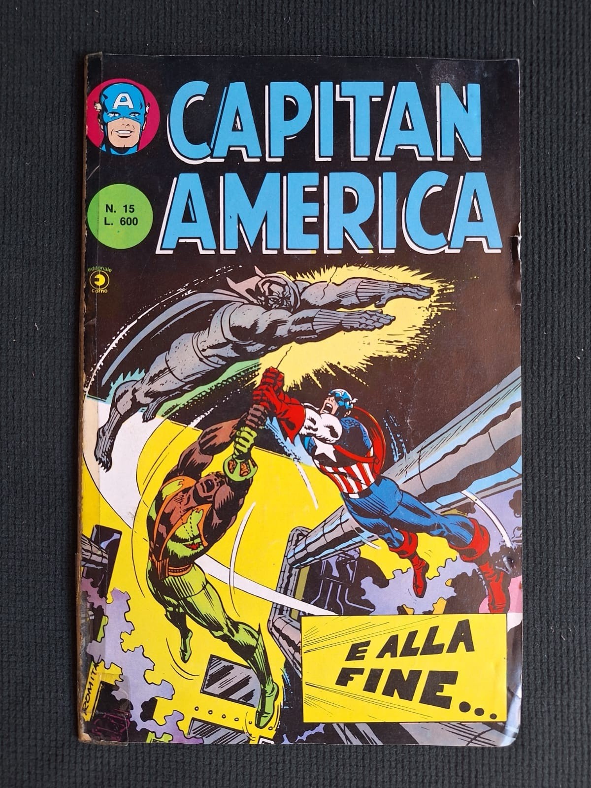 Fumetti da collezione  CAPITAN AMERICA n^15 del 1984