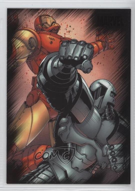 2010 Rittenhouse Marvel Heroes & Villains Iron Man vs Titanium Man #43 2a7