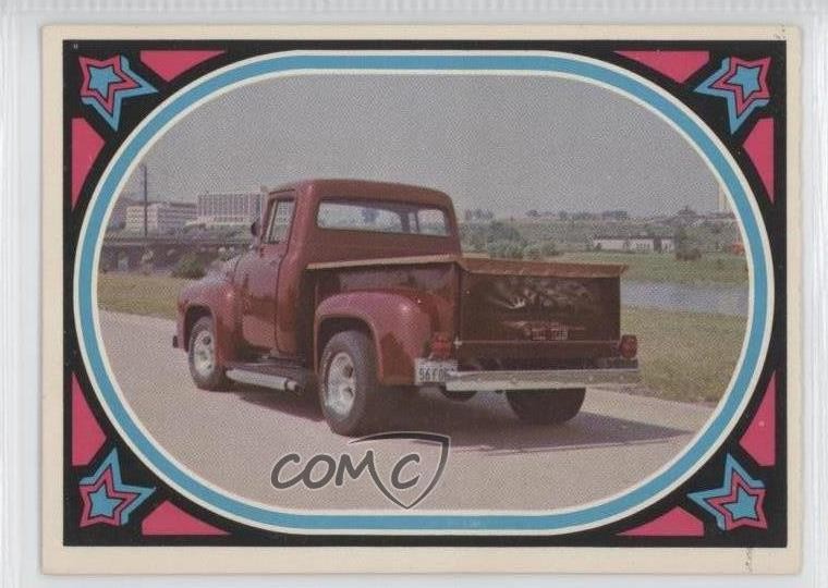 1975 Donruss Truckin' 1956 Ford #30 1v3