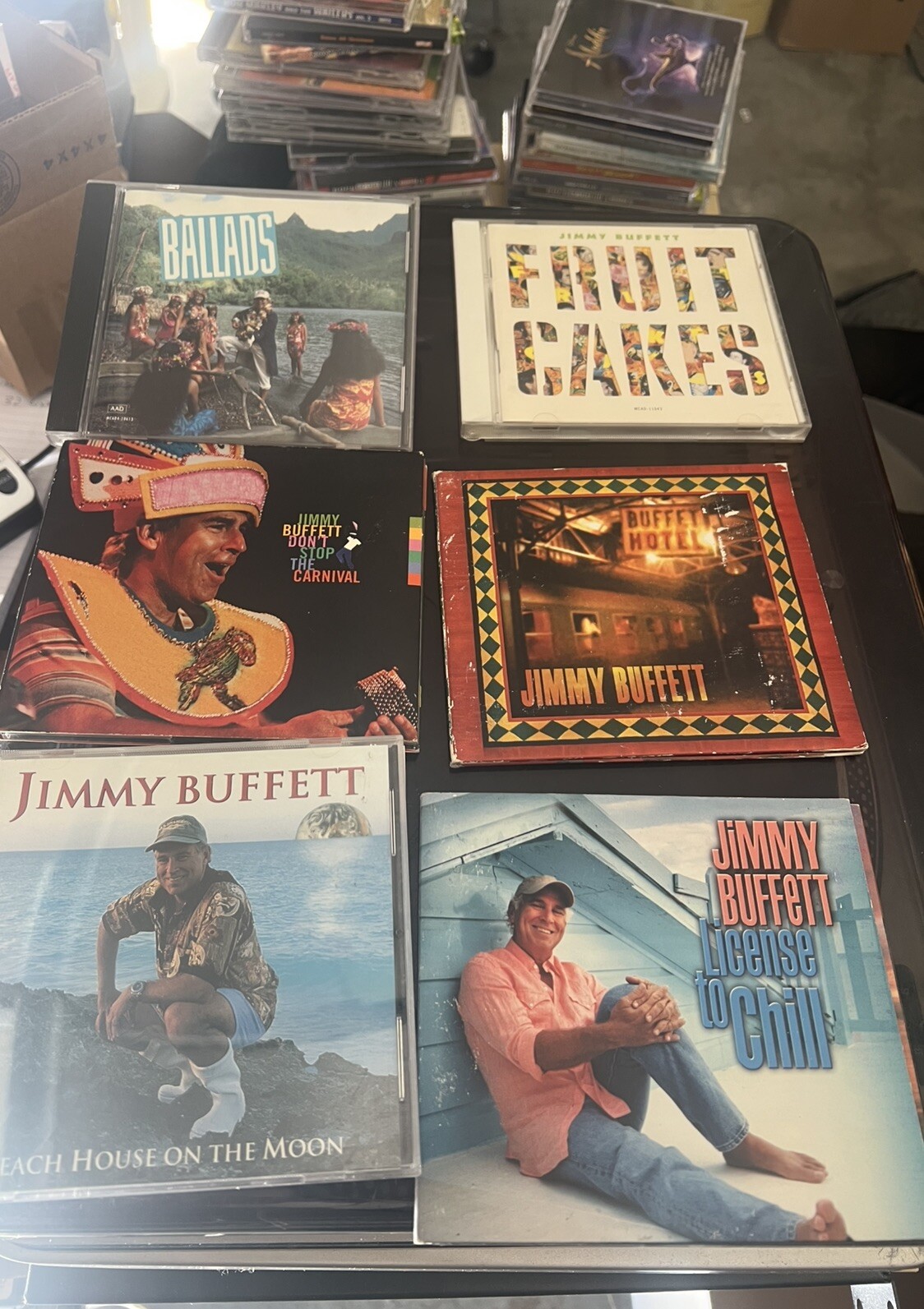 Jimmy Buffett CD Lot of 6 Career Spanning Collection