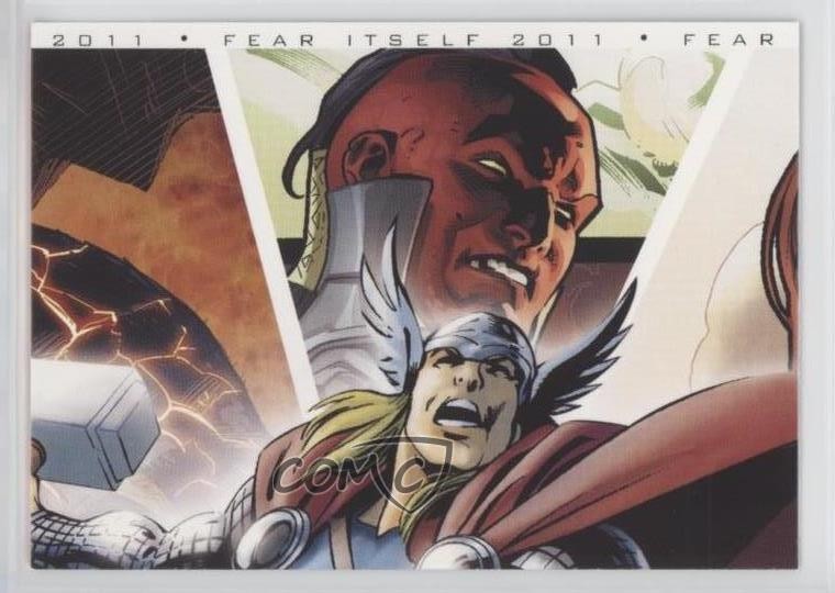 2011 Rittenhouse Marvel Universe Fear Itself Fear Itself Issue #5 #83 b6s