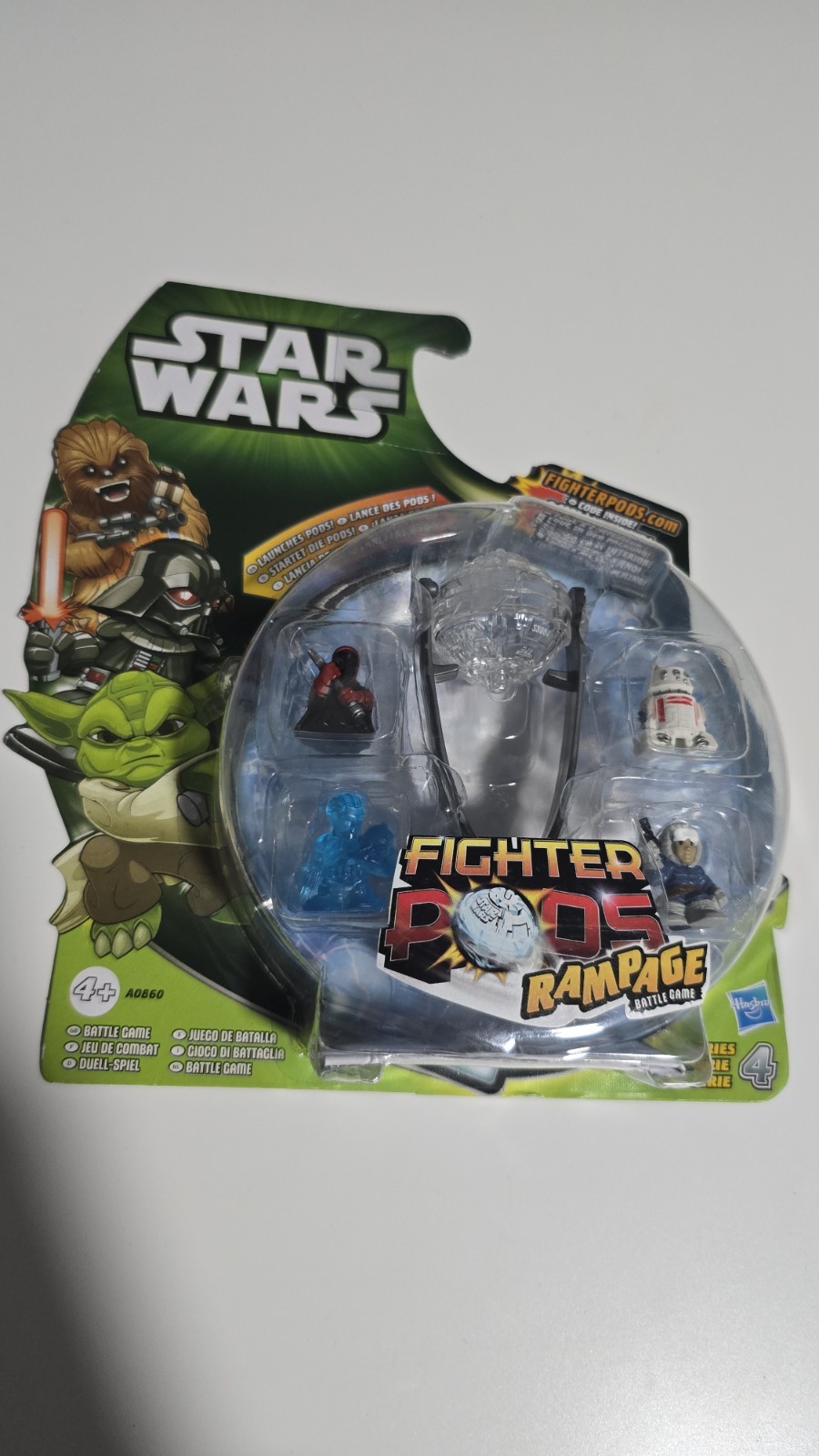 Star Wars Fighter Pods Rampage 4 Figuren + Kapsel Hasbro 2012 NEU OVP