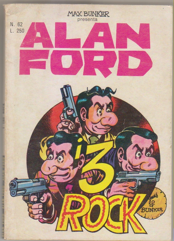 ALAN FORD N. 62 originale ed. Corno Agosto 1974