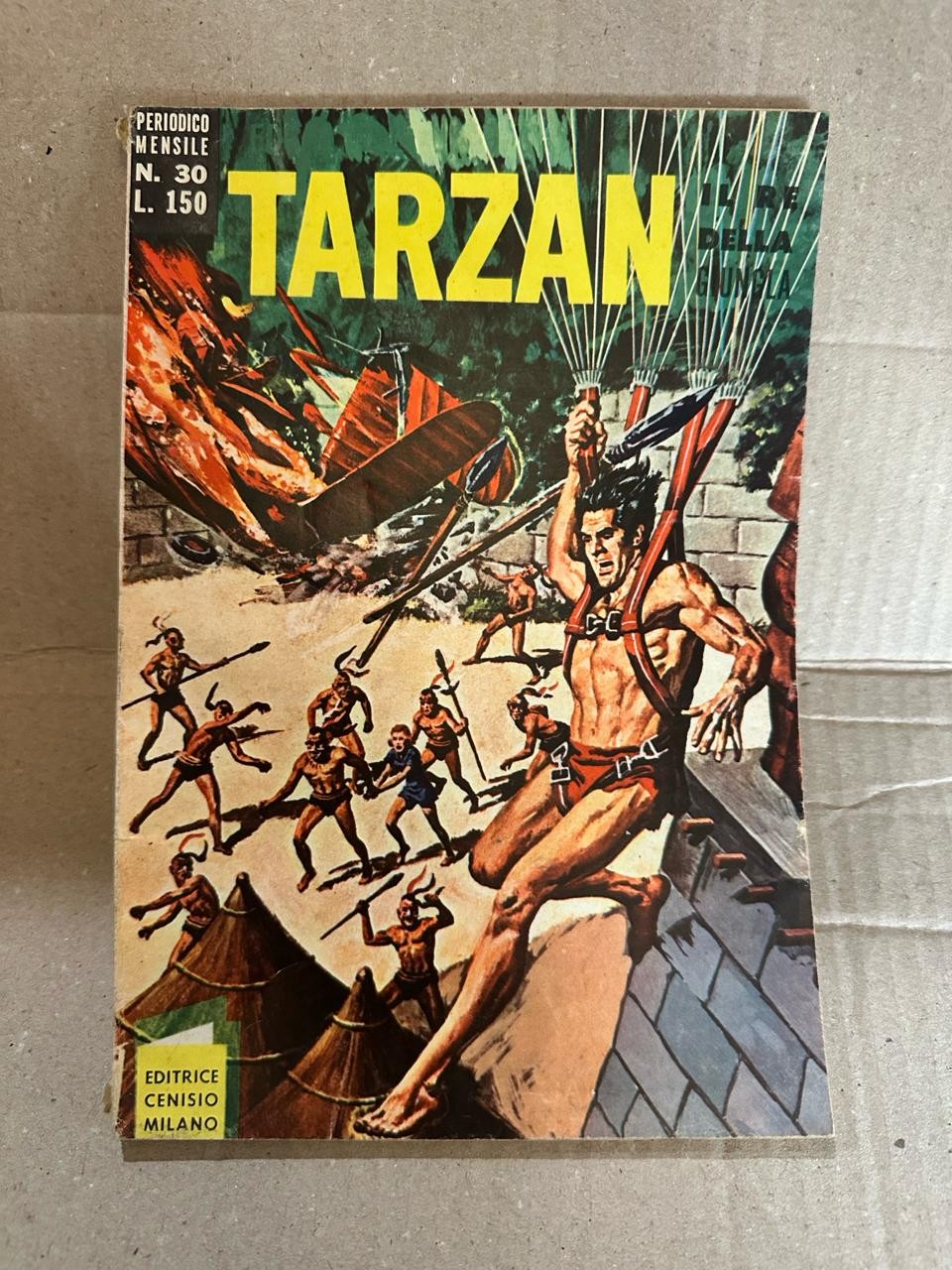 cenisio TARZAN n.30 fumetto