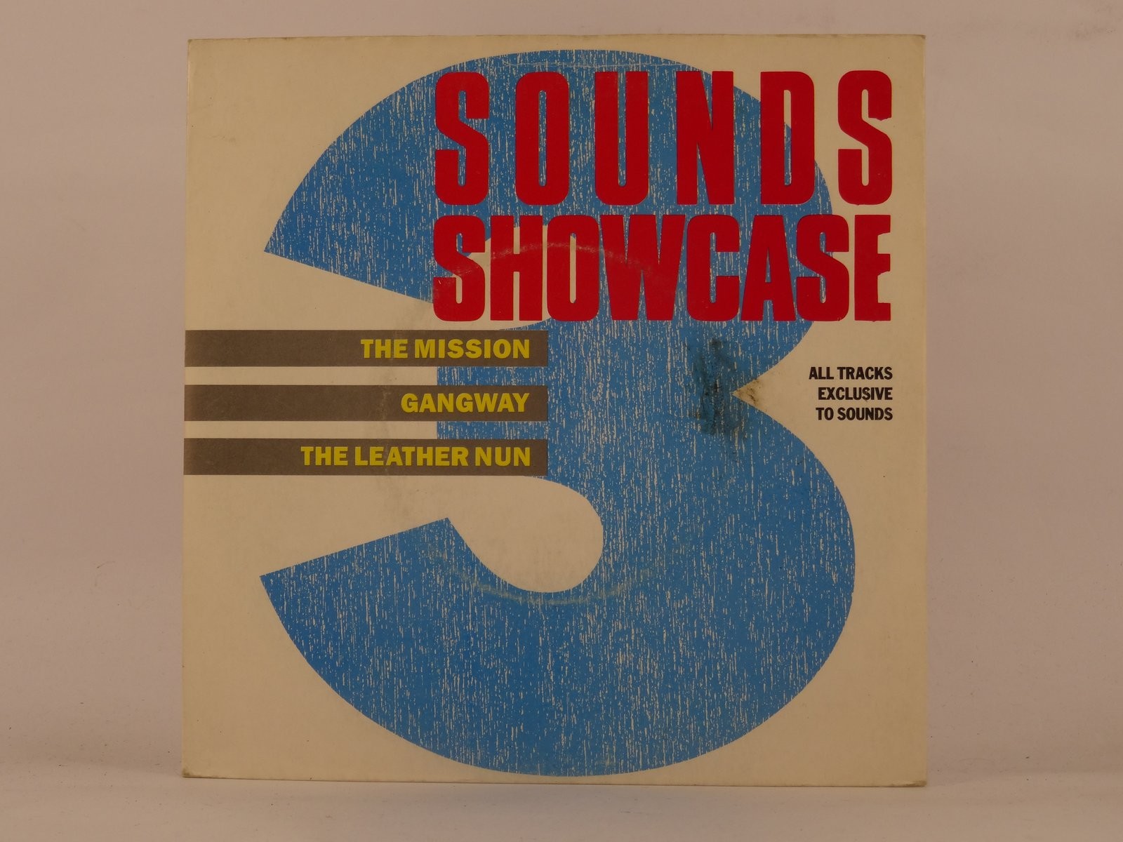 VARIOUS ARTISTS SOUNDS SHOWCASE 3 (97) 3 Track 7" Single plus Picture Sleeve 