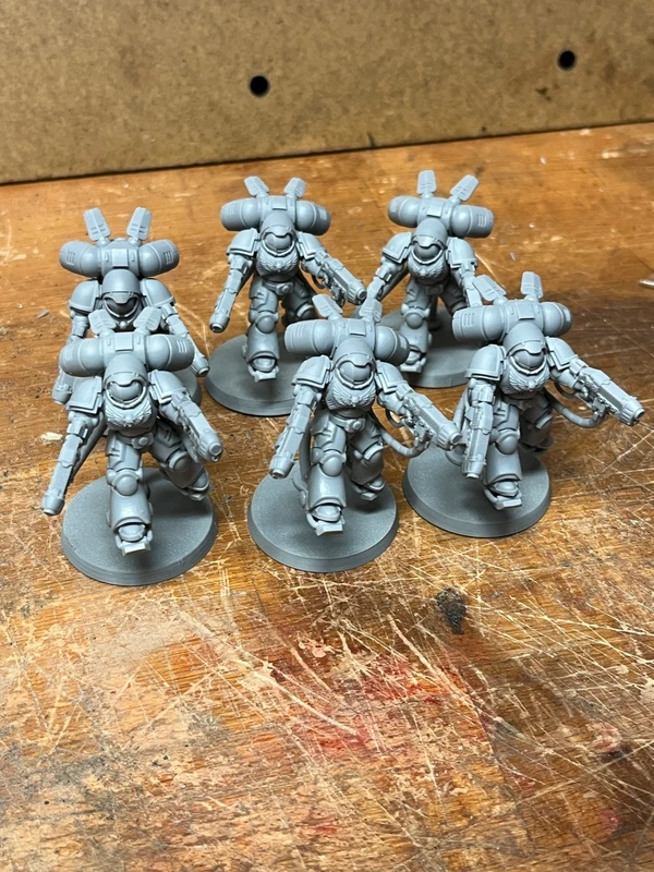 6 Inceptors Adeptus Astartes - Warhammer 40k (alta risoluzione)