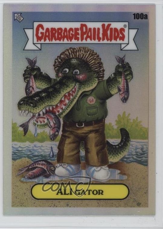 Topps 2020 Cromo Spazzatura Secchio Bambini Originale Serie 3 Rifrattore Ali Gator 1u5y