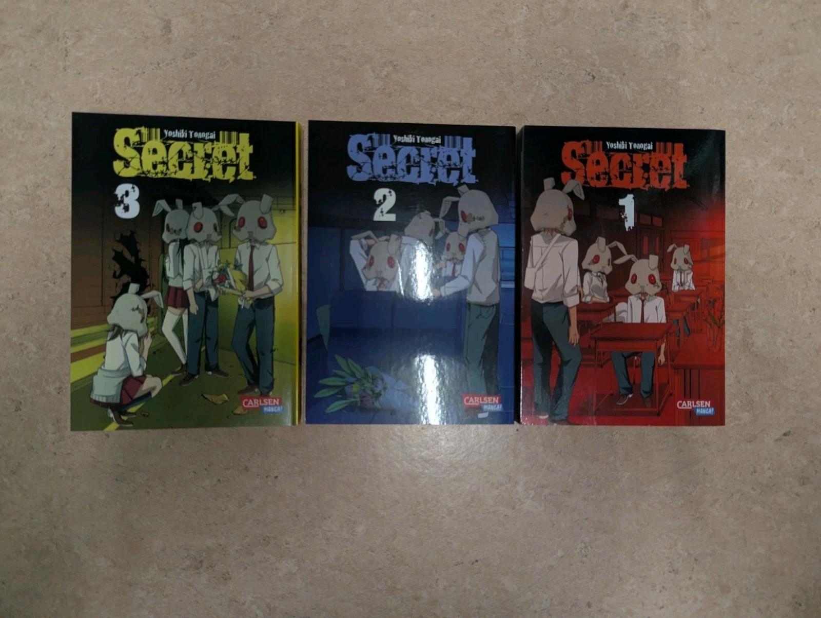 Manga Secret 1-3 completo