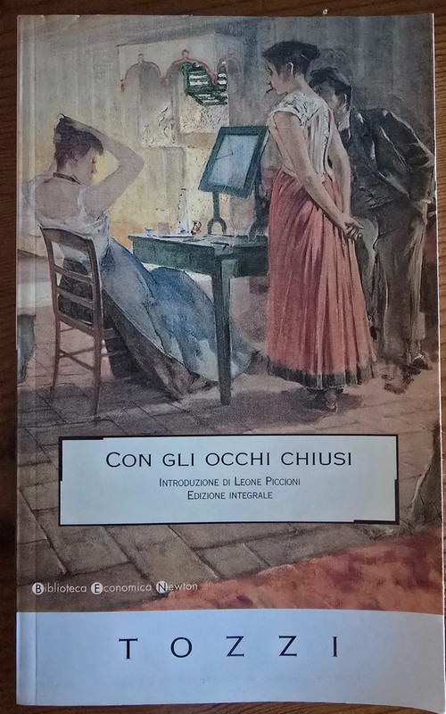 Con gli occhi chiusi - romanzo della letteratura classica