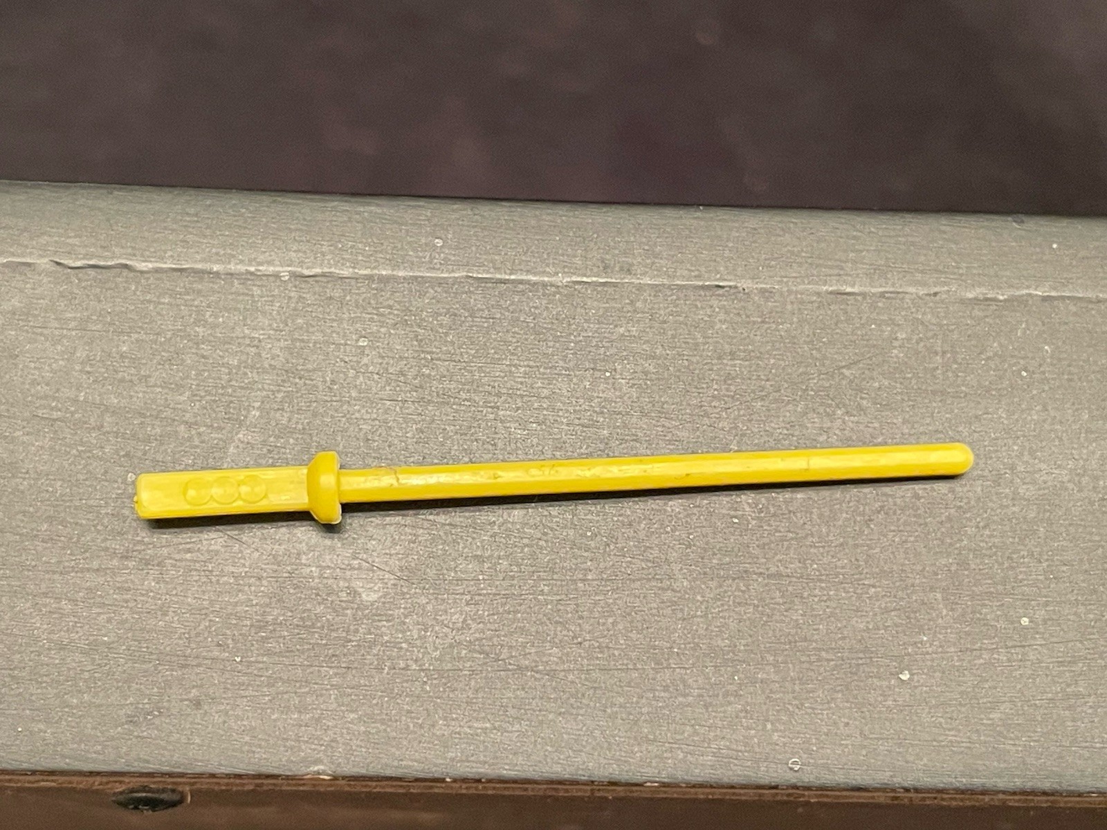 Star Wars Vintage 1980 Luke Bespin M2/V3 GIALLO SPADA LASER PORTATILE Kenner ESB