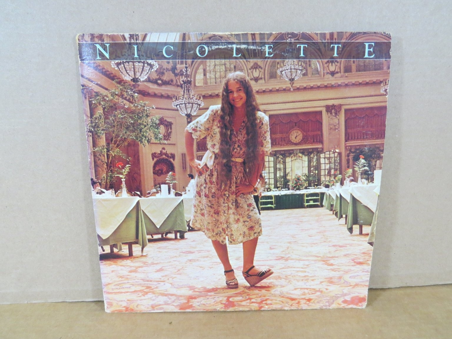 Nicolette Larson - Nicolette LP Record 1978 Warner Bros. Pop Rock 33 RPM EXC