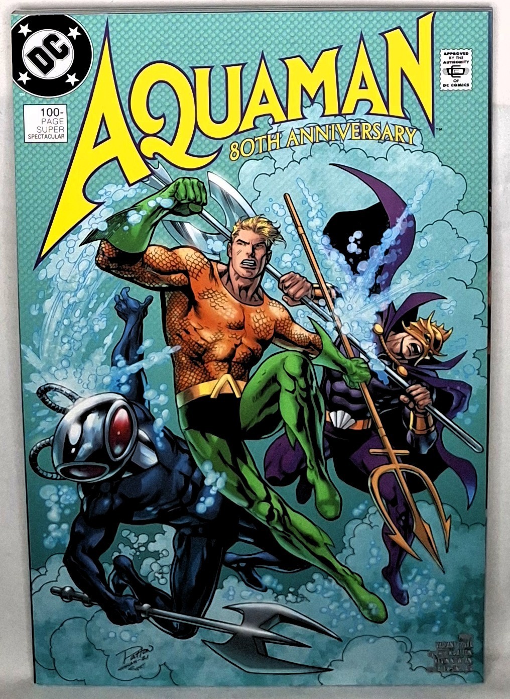 AQUAMAN 80° ANNIVERSARIO Super Spettacolare #1 | Copertina Variante Chuck Patton | DC