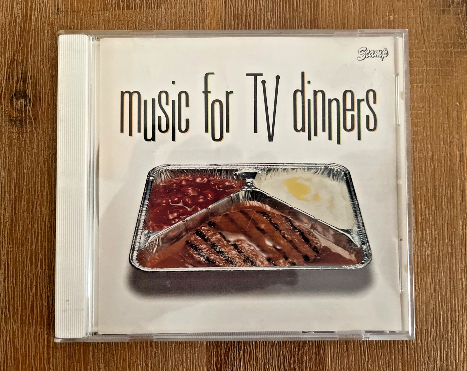 CD - Various Artists -  MUSIC FOR TV DINNERS  (1997, Scamp) LIBRARY MUSIC