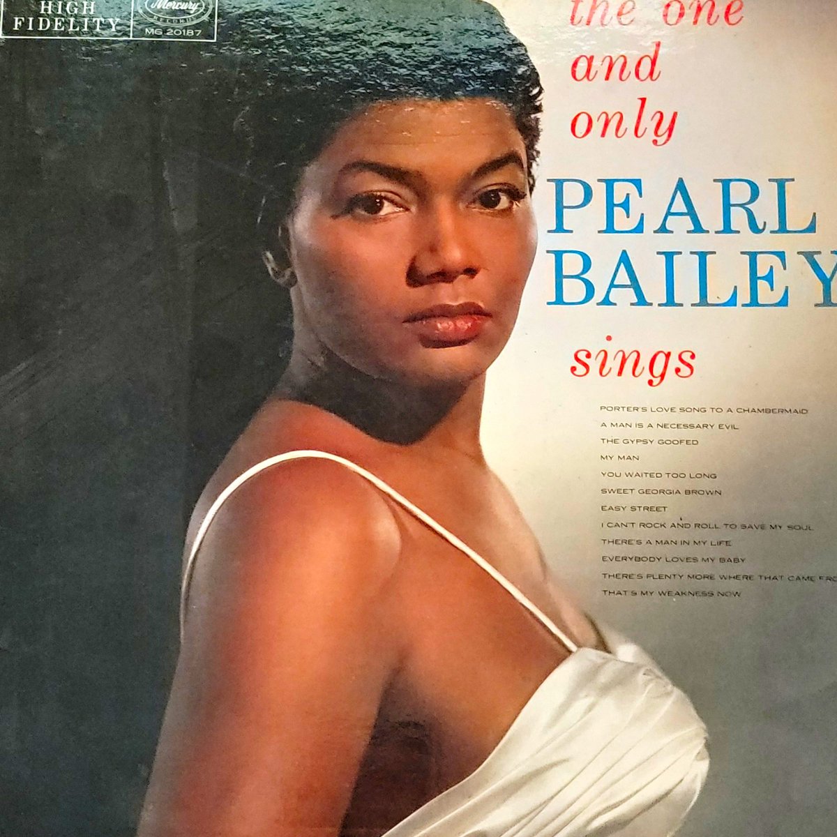 Pearl Bailey The One & Only Pearl Bailey Sings Mercury MG-20187 12" LP Vinyl