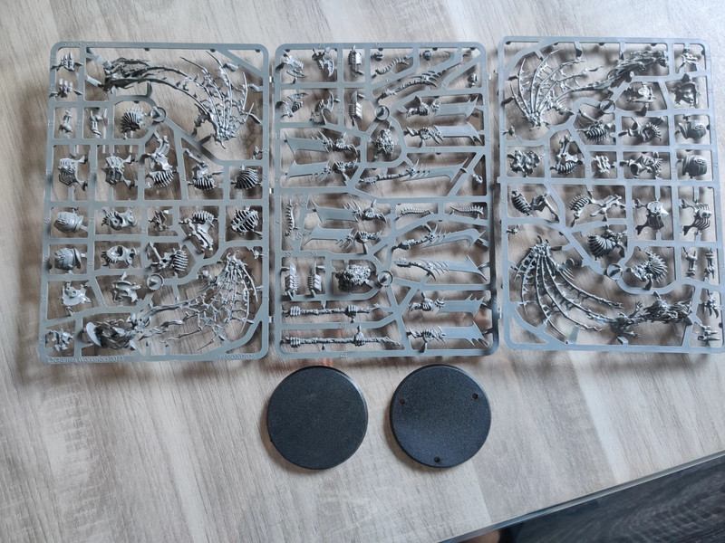 Ossiarch Bonereapers Morghast still on sprue
