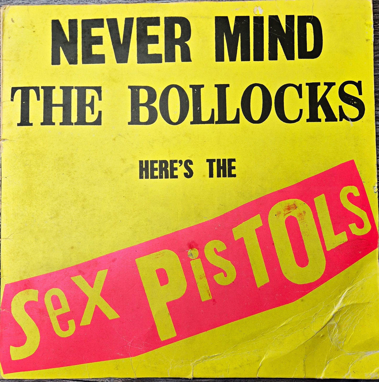 Sex Pistols Never Mind The Bollocks 1977 UK 1st Press Outer Sleeve Only V2086