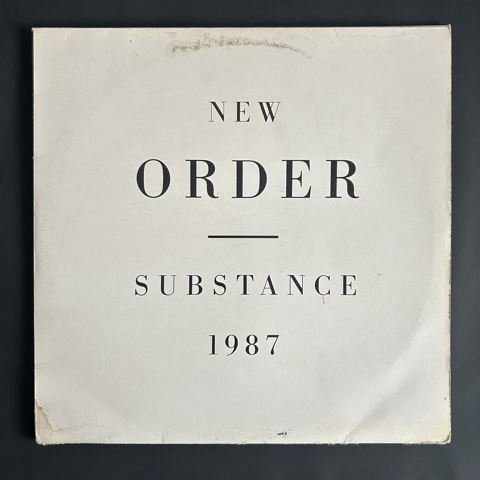 New Order - Substance • 1987 VG+ VG Vinyl Double LP