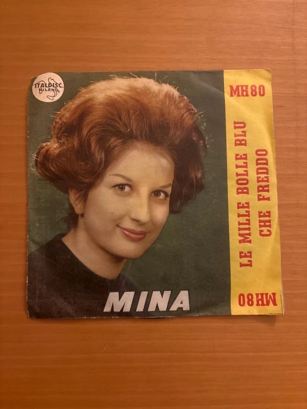 Mina 45 giri Italdisc