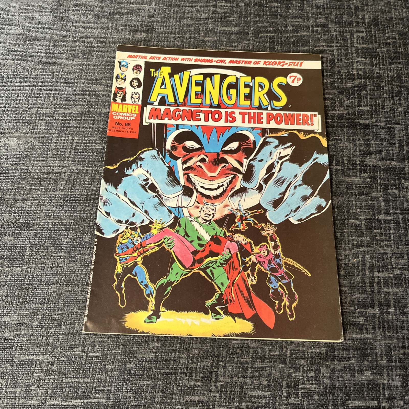 The Avengers Comic - #65 - 14 Dec 1974 - UK Marvel