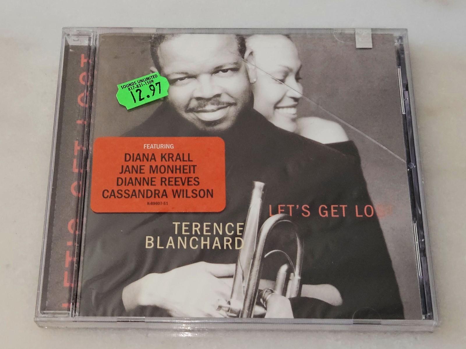 Terence Blanchard "Let's Get Lost" CD 11 Songs 2001 Sony Music *NEW/SEALED*