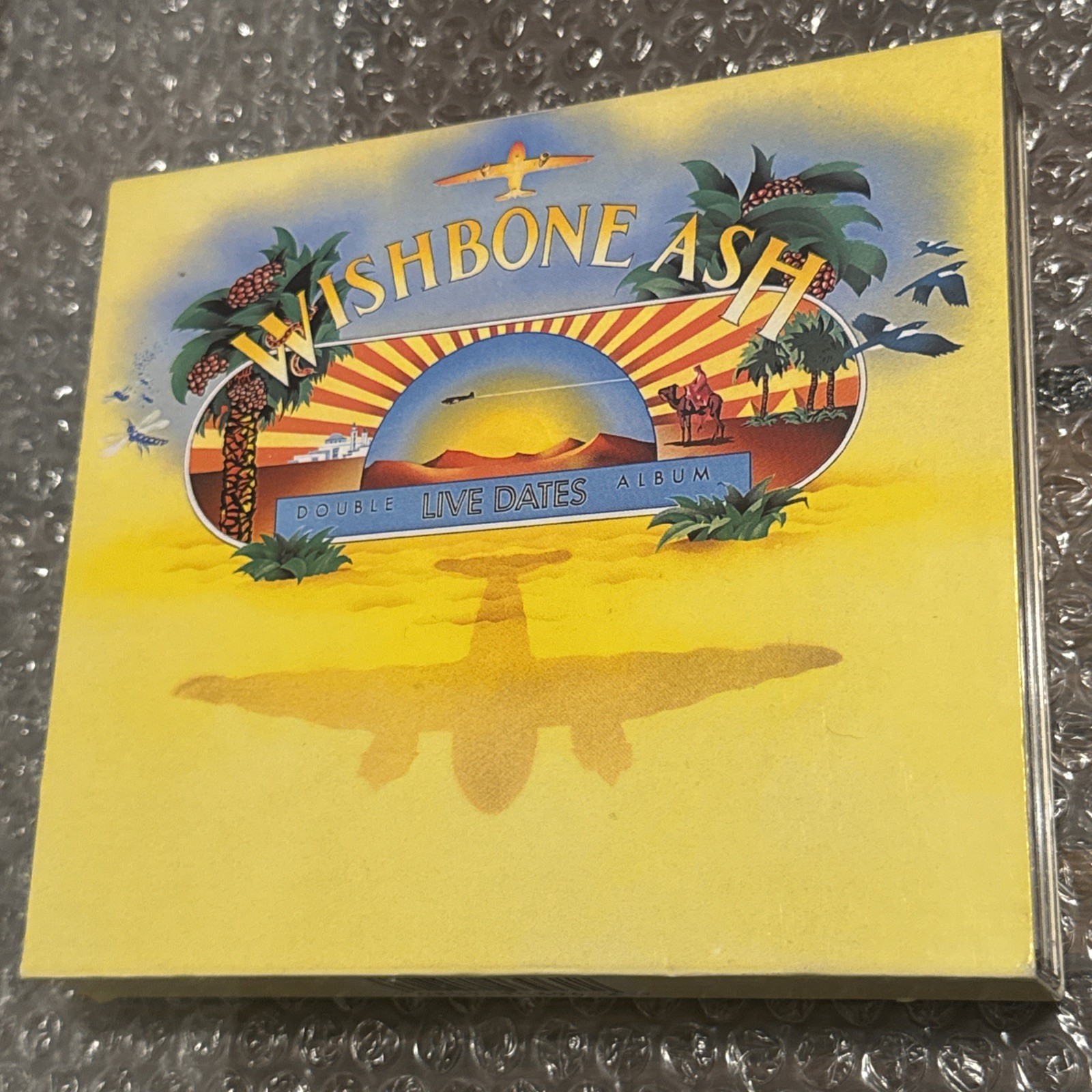 WISHBONE ASH: LIVE DATES CD! W/BONUS TRACK 2 CD 12 TRACKS! 1992 MCA! Very Nice