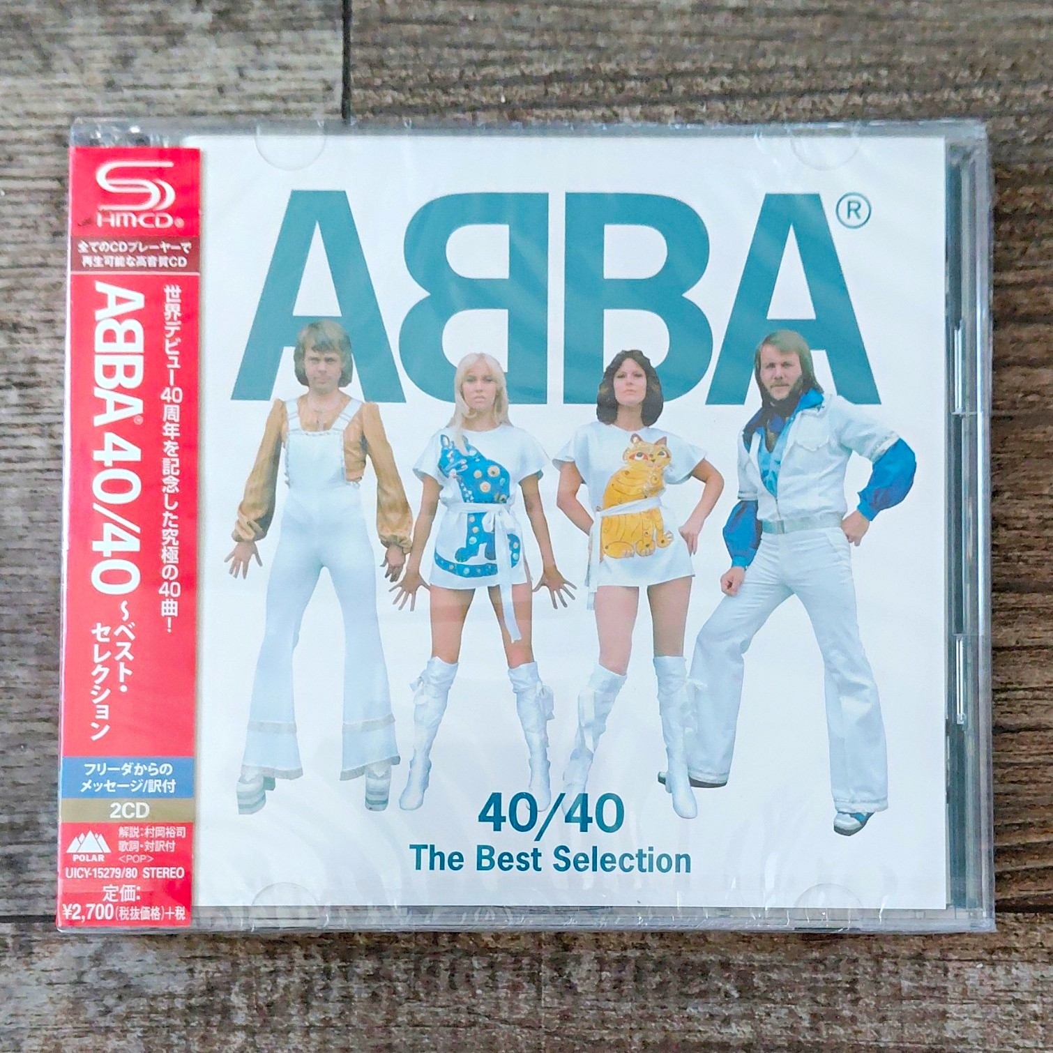 ABBA 40/40 The Best Selection SHM-CD 2CD Japan 2014 UICV-15279/80