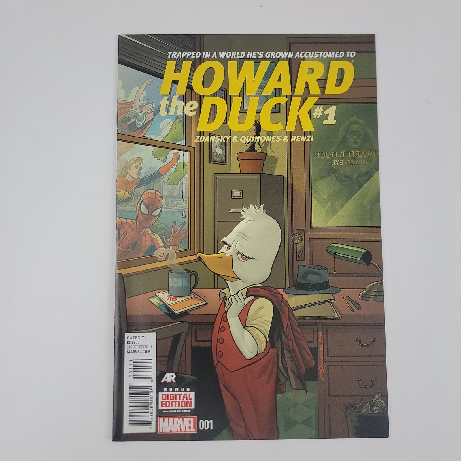 Howard the Duck #1 (2015) Marvel Comics Zdarsky Quinones 1° App Tara Tam Key