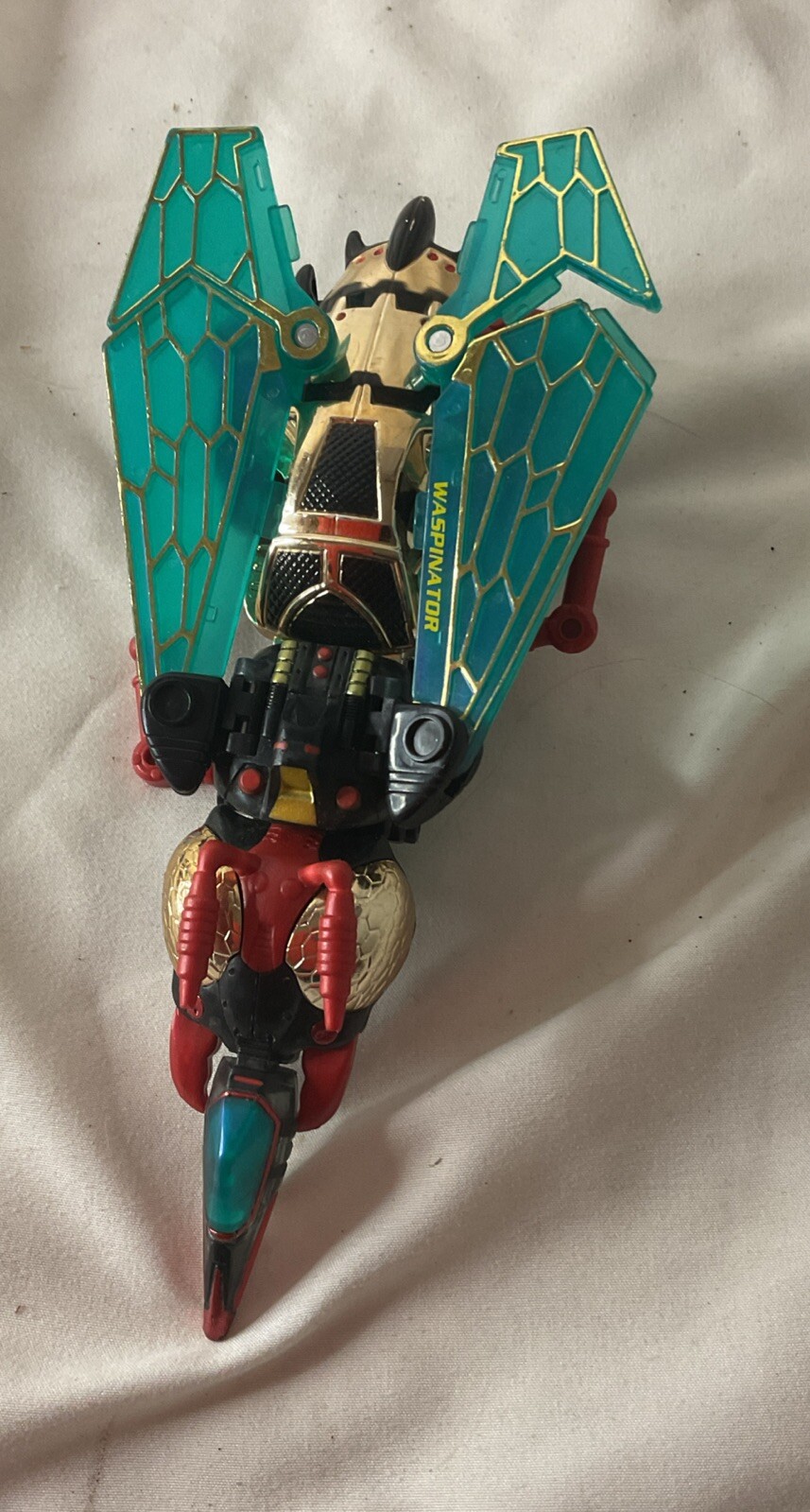 Modellino Transformers Beast Wars Transmetals WASPINATOR 1997 INCOMPLETO