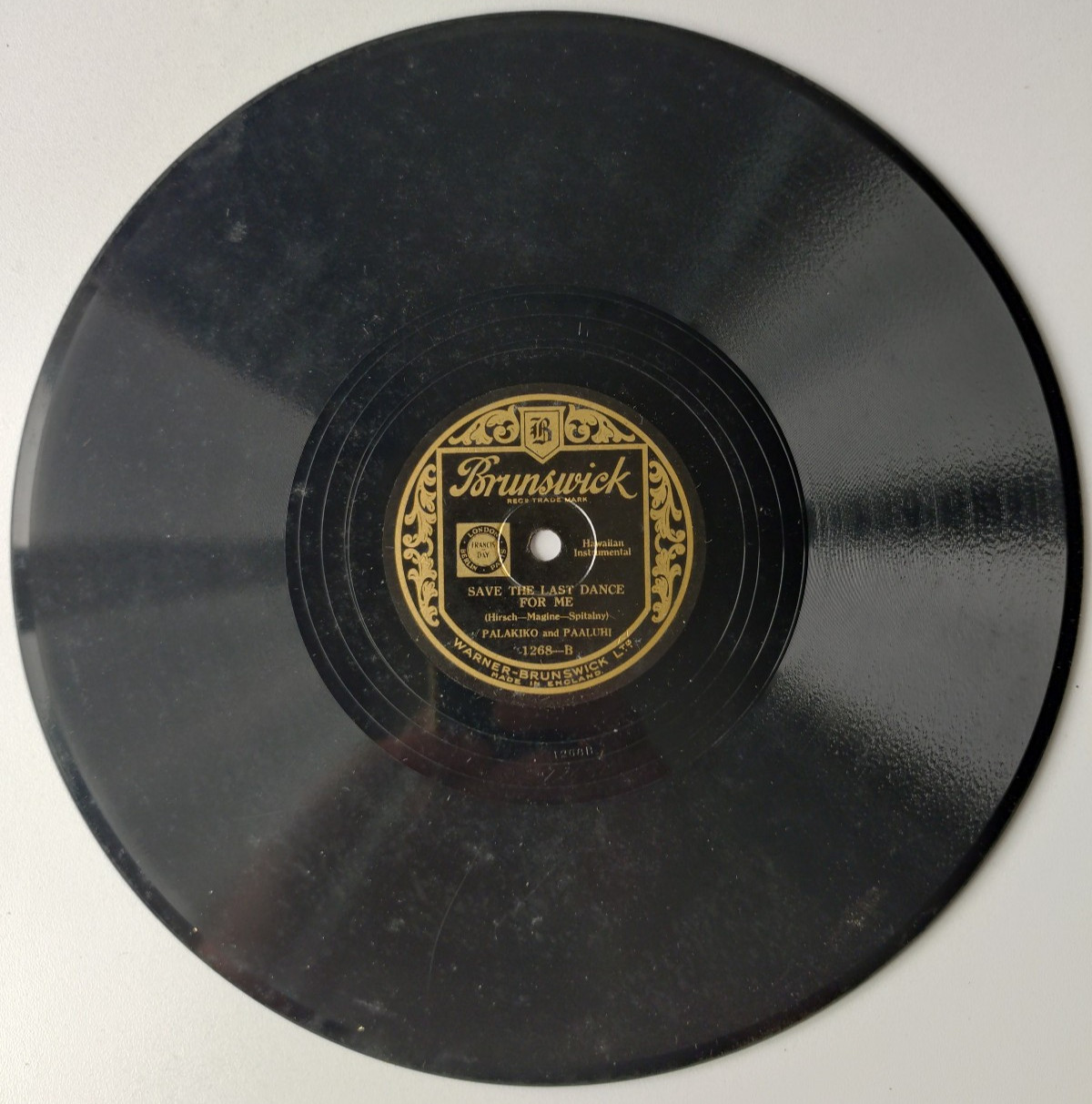 Palakiko & Paaluhi – Goodnight Sweetheart / Save Last Dance – Brunswick 1268 78
