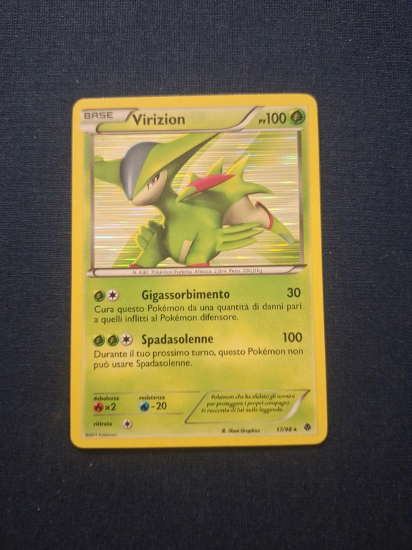 Virizion 17/98 holo