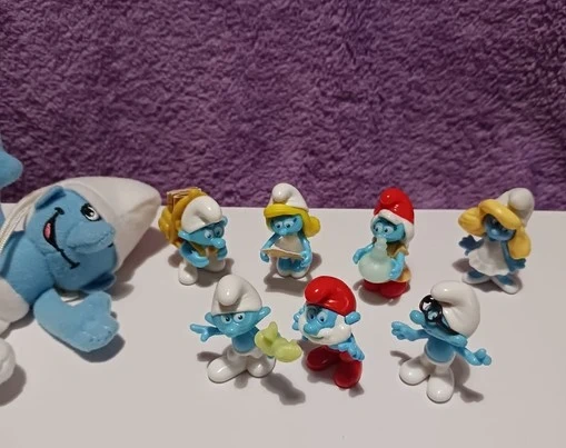 Figuras de colección de Los Pitufos, The Smurfs