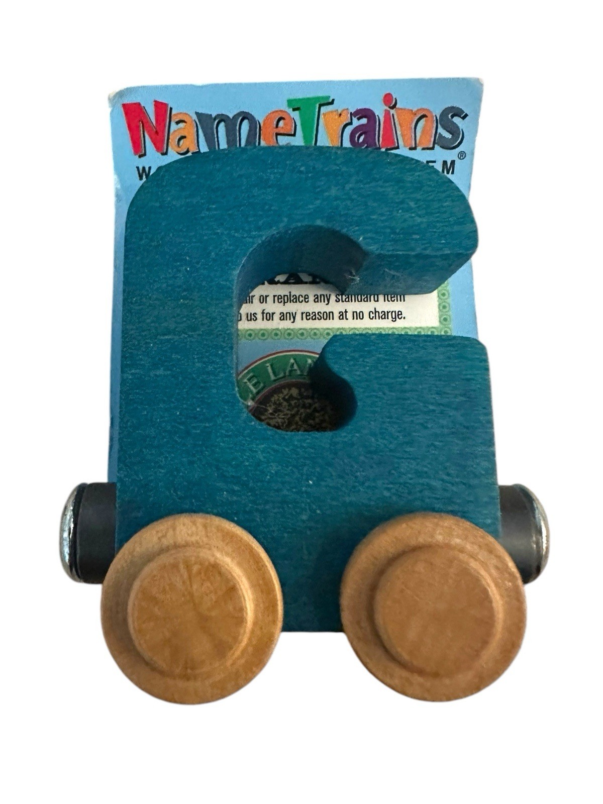 Name Trains Bright Blue G Wooden Railway System Maple Landmark Thomas Brio USA