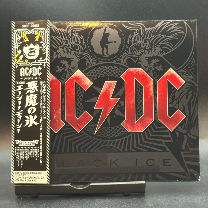 AC/DC / Black Ice prima edizione 2008 Japan OBI CD