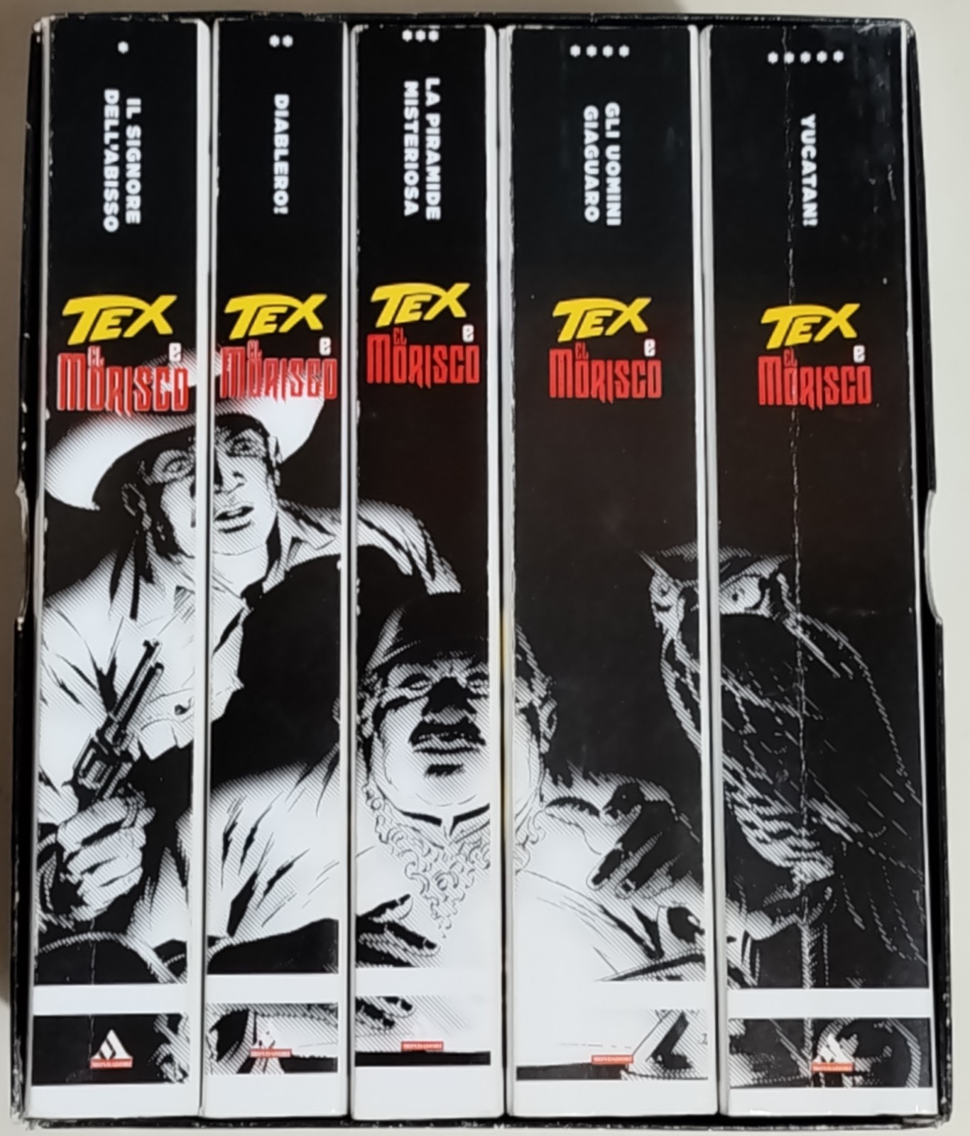 Cofanetto Tex e El Morisco - Magia e Misteri nel Vecchio West  Box Da Collezione