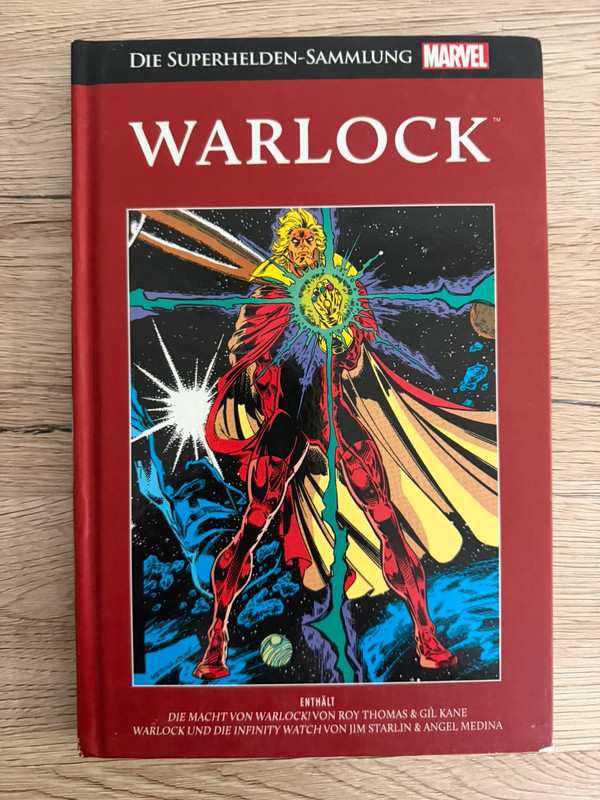 Die Marvel Superhelden Sammlung 33 Warlock Hardcover deutsch guter bis sehr guter Zustand