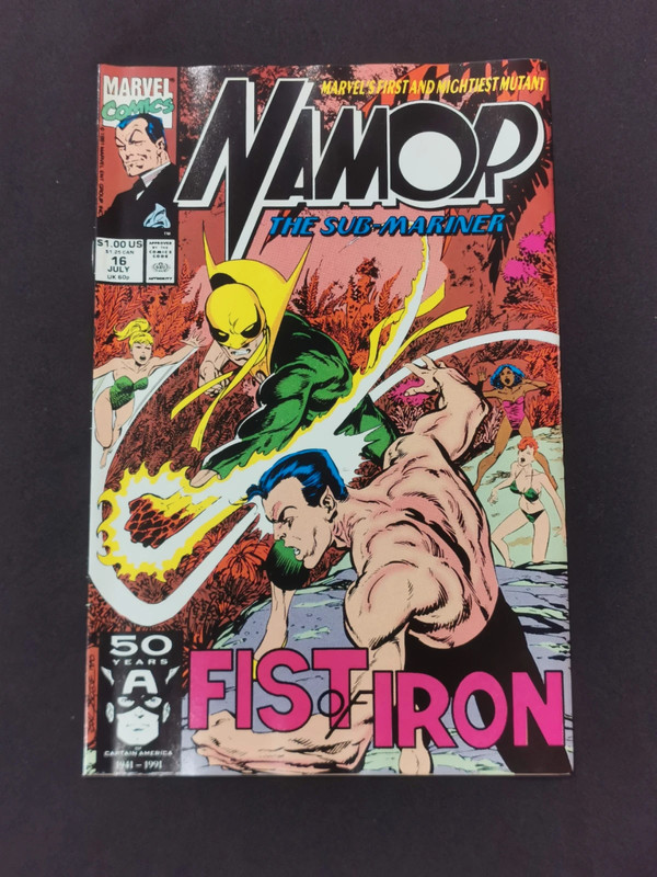 Namor: The Sub-Mariner #16 Marvel Comics 1991