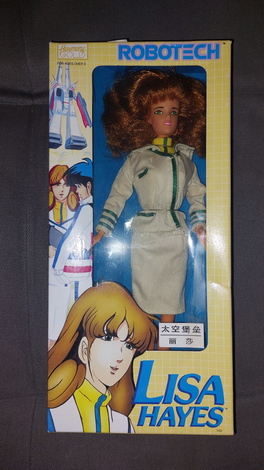 Boite Robotech Matchbox Lisa Hayes poupée vintage gobot goldorak cobra mask ken
