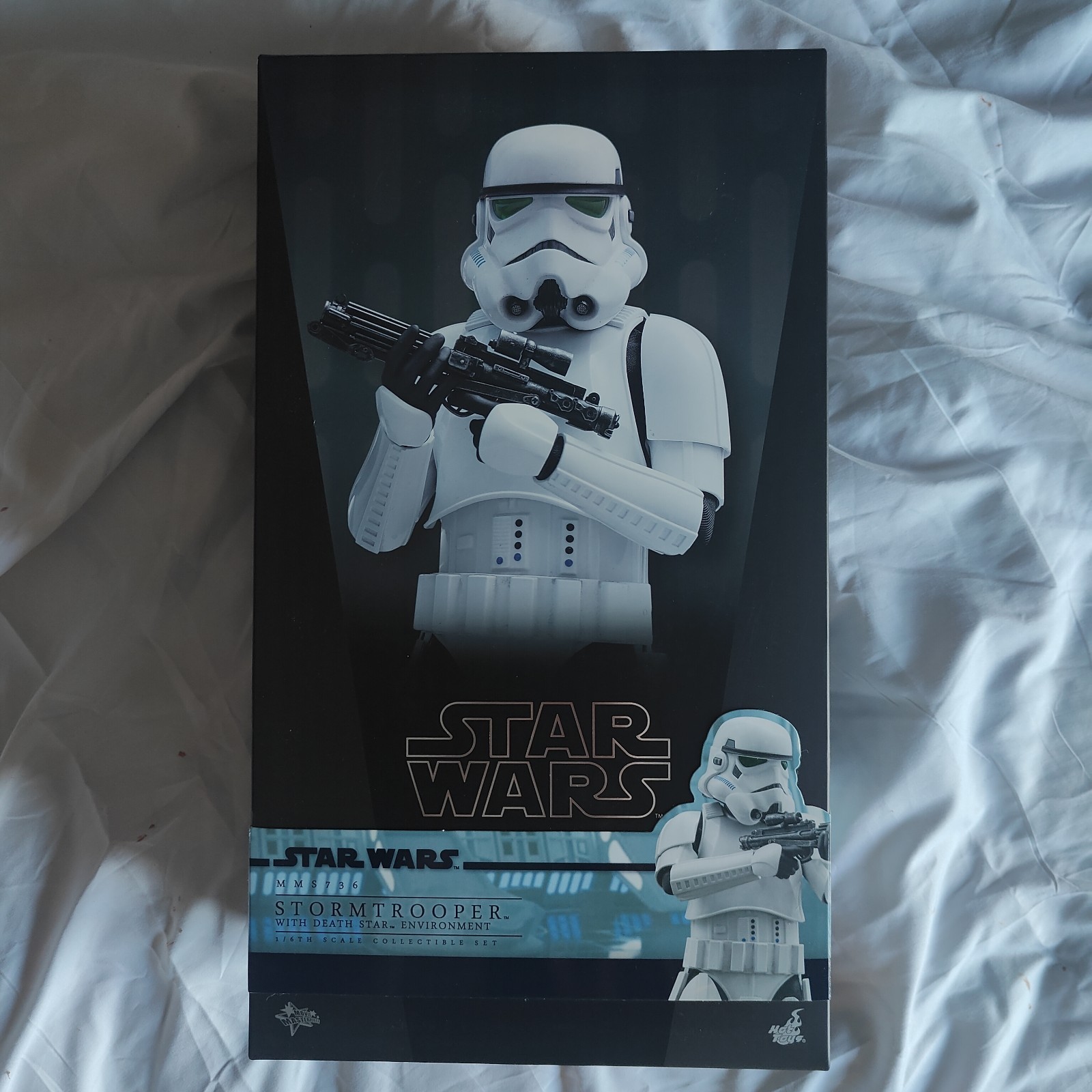 Star Wars Hot Toys MMS736 Stormtrooper ambiente muro della morte ROTJ