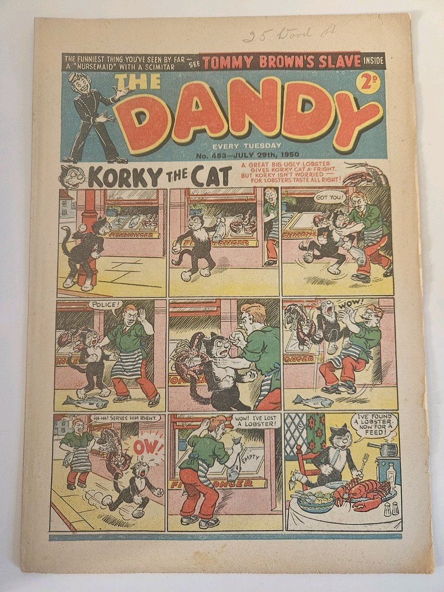 The Dandy Comic - #453 July 29th 1950  v/gd cond