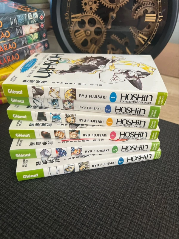 Lot 6 mangas Hoshin L’Investiture des Dieux Tomes 1 à 6