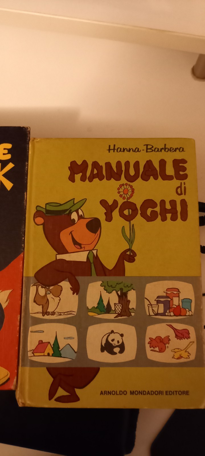 Arnoldo Mondadori Lotto manuali Disney/Hanna-Barbera Yoghi Paperinik a colori