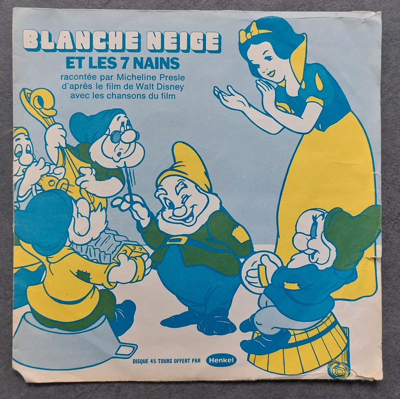 Disque « Blanche neige et les 7 nains »