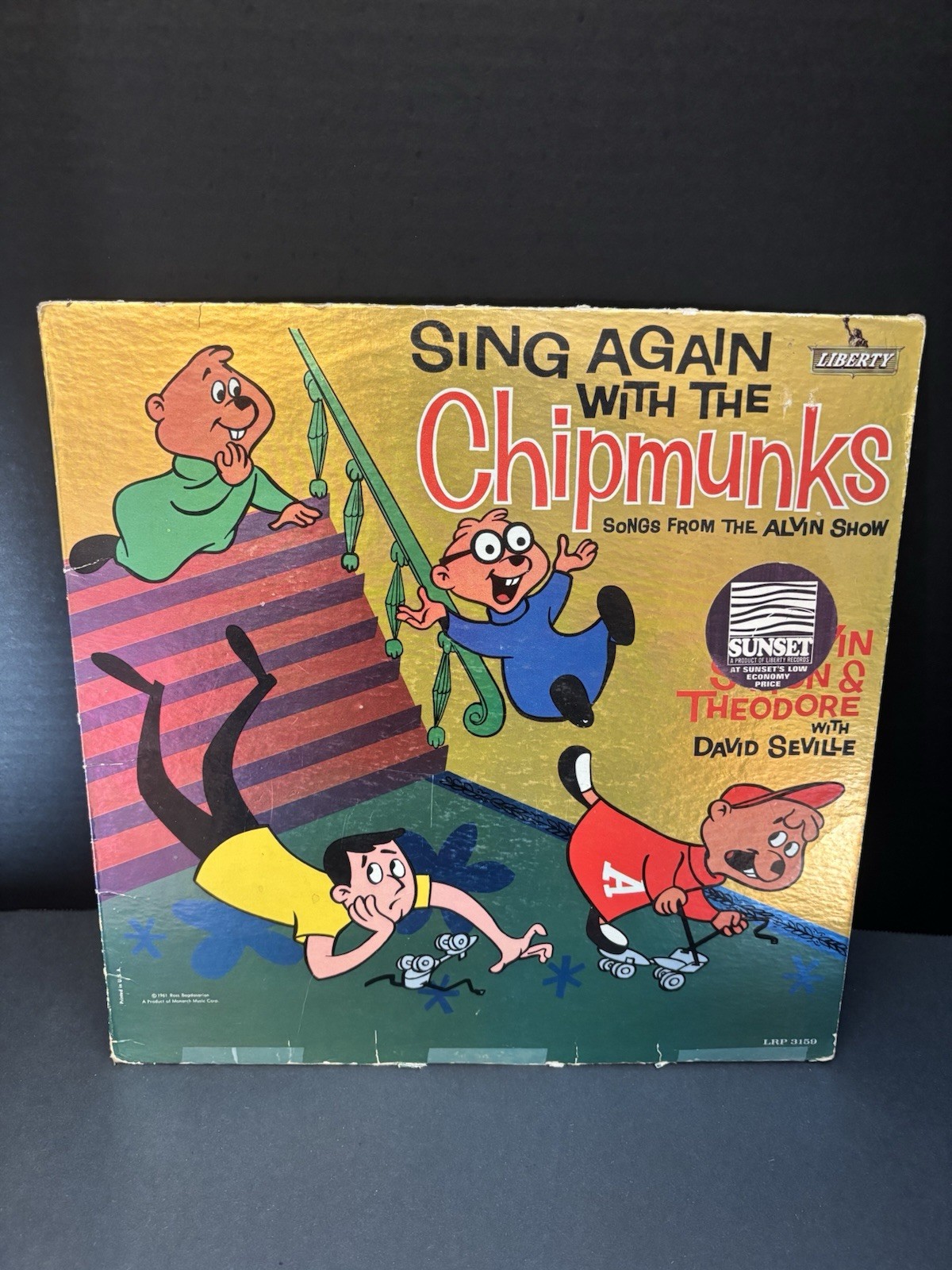Alvin & the Chipmunks Vintage Records Sing Again with Chipmunks